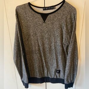 Kinetix Casual Luxury Grey Sweater